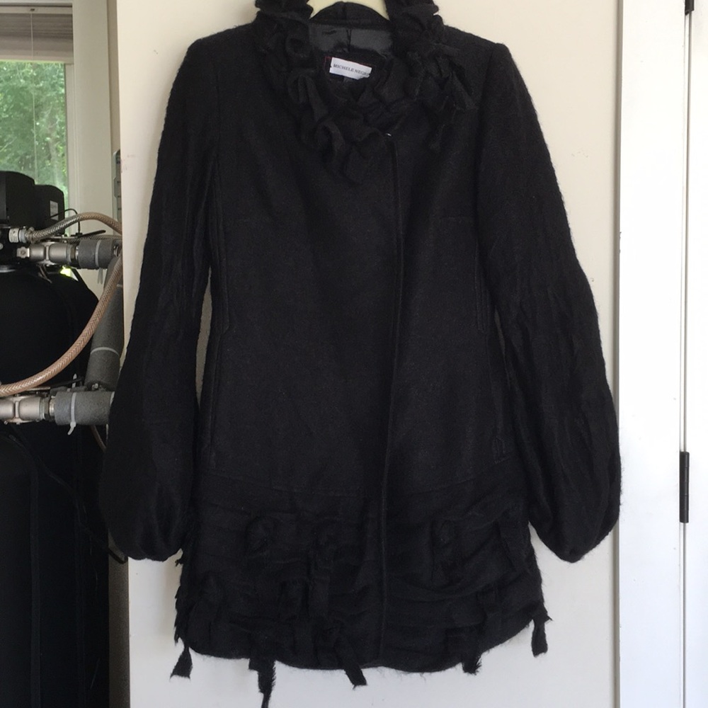 Michele Negri Long Coat, Made in Italy, size 44